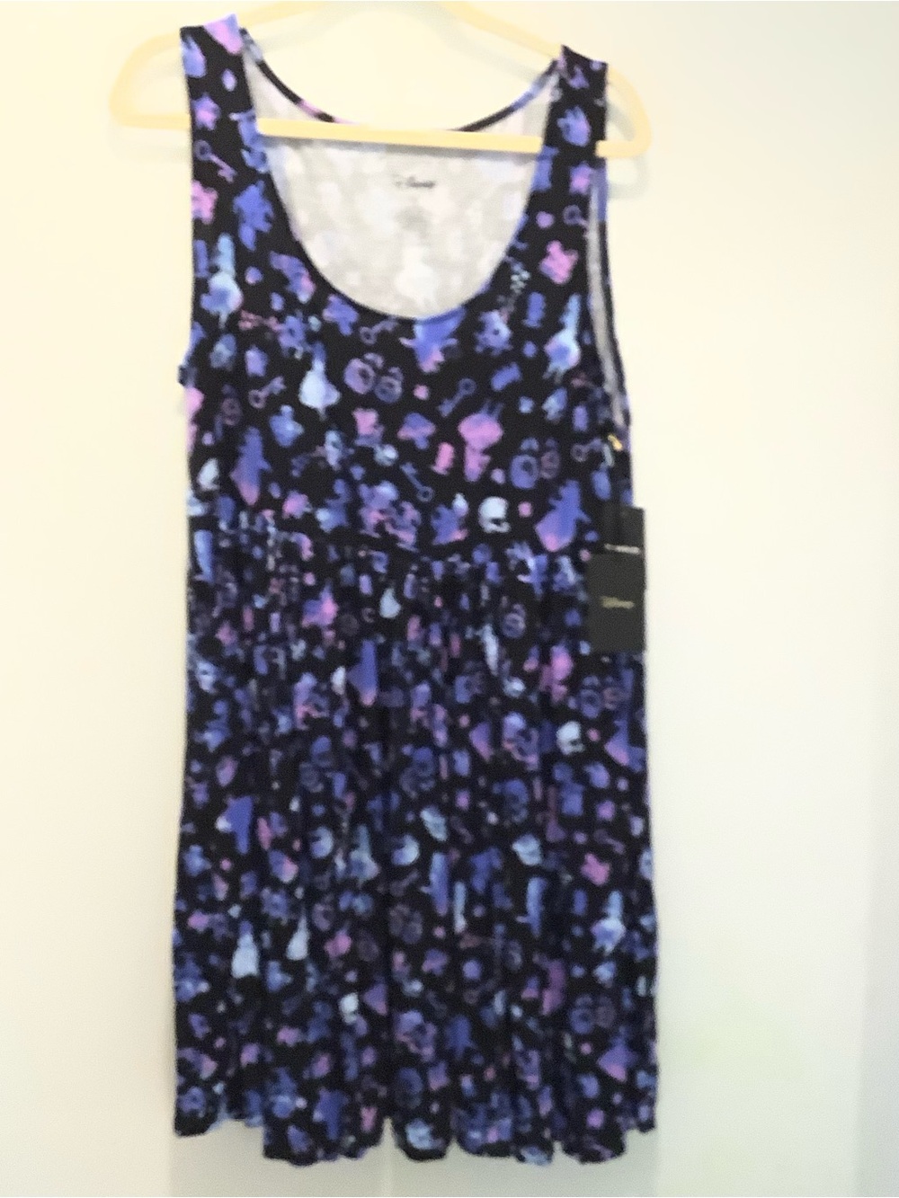 Torrid Alice in Wonderland print print dress.
